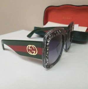Used Authentic Gucci oversized Sunglasses